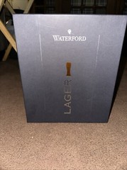 Waterford Elegance Lager Glass – Set of 2 – Original box – crystal – Beer JTM