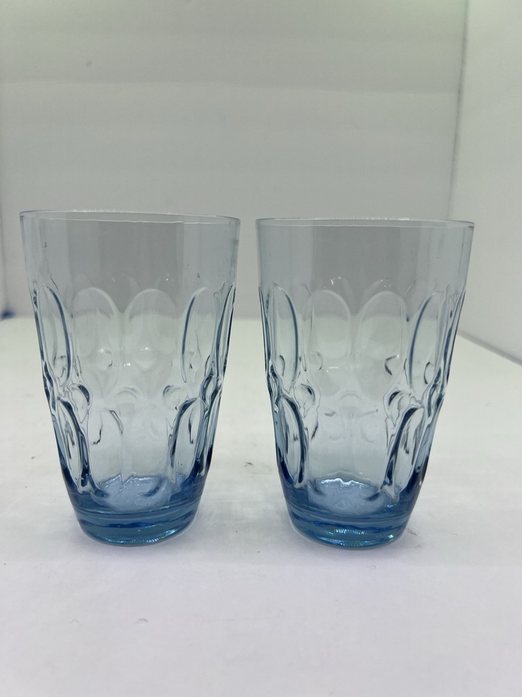 Fostoria Mesa Light Blue Juice Glass Set of 2