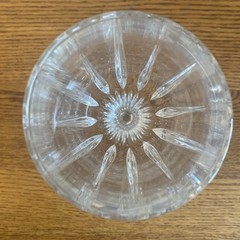 SET OF 3 Gorham Crystal SUNDANCE 8-3/8″ Ice Tea Glasses; Water Goblets Excellent