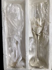 Lenox Forevermore Silver Plated Champagne Flute, Set of 2