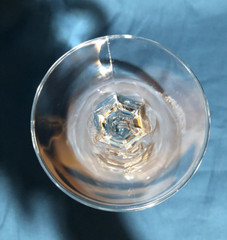 Vintage Schott-Zwiesel Meran Platinum Rimmed Goblet