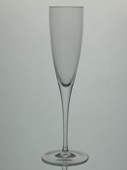 Lovely CLASSIC (Y Shaped Bowl) by Tiffany & Co Champagne Flute 6 oz 9 1/4 in EUC