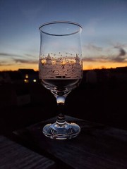 Beautiful Set of 7 VTG Gold-Trim Etched Frosted Christmas Wine Goblets – Gift!