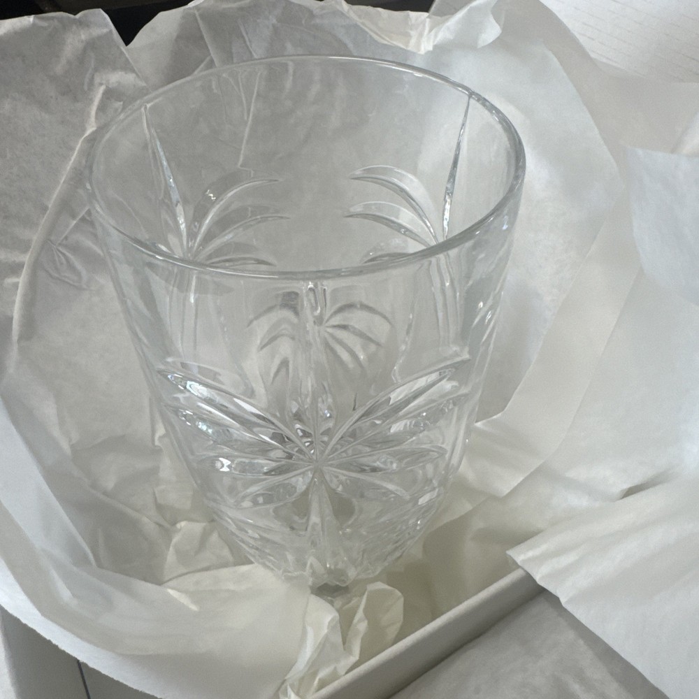 Shannon South Beach Crystal Goblets Set of 4