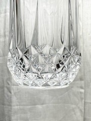 Set of crystal table glasses & wine glasses mint condition
