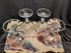 4 Schott-Zwiesel TANGO Cut Crystal Water/ Wine Goblets Glasses Set