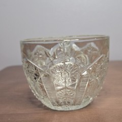 SET OF SEVEN EAPG McKee Concord Clear Punch Cups Mugs Vintage Glass 7 Coffee/tea