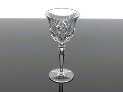 NACHTMANN PALAIS CONTEMPORARY CRYSTAL WHITE WINE GOBLETS GLASSES – SET OF 4