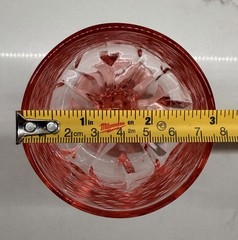 Vintage Franciscan Cabaret Pink #121 Wine Glasses – Set of 8 – UV Selenium Glow