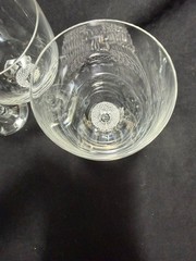 Villeroy & Boch Octavie Crystal Wine Glasses 7.7in Set of 4