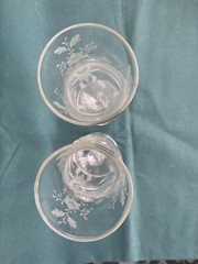Beer Glasses PRELUDE Martinsville Viking Ball Stem Clear Etch 8-1/4″ Set Of 2