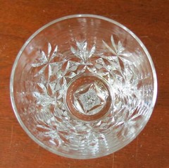 Tiffin Franciscan Deauville #17711 Air Bubble Stem 6 ¾” Wine Goblet(s)
