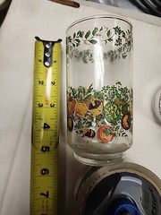 Set of 2 Vtg Libbey Corning Ware Corelle Centura Spice of Life Glass Tumblers