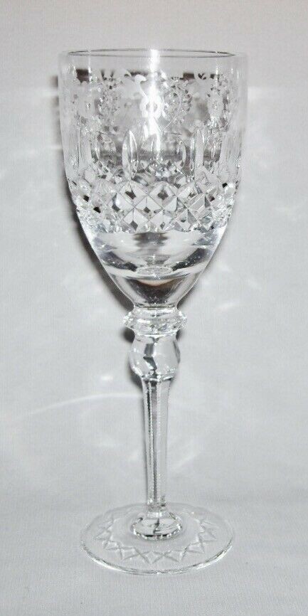 ROGASKA ~ Vintage Crystal 12 Oz. WATER GOBLET GLASS (Gallia) ~ Slovenia