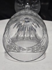 Waterford Crystal Laurel Champagne Flute 9 3/8″ Vintage Fluted Glass Ireland