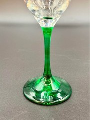 Vintage Eamon Shamrock Wine Glasses Goblets – Irish St Patrick’s Day Barware (2)