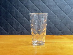 Vintage Libby Dimples 16oz Tumbler Glasses 5.5 Inches Tall