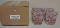 Royal USA MEMORY LANE Old Fashioneds SET OF FOUR More Items Available MINT/ BOX