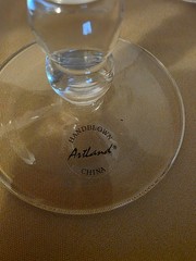4 Artland Hand Blown Amethyst Purple Ball Stem Wine Glasses 8″ – 12 oz NEW
