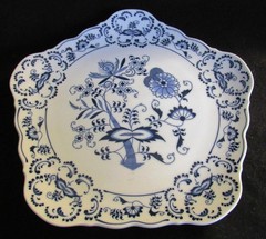BLUE DANUBE JAPAN 11 3/4″ 5 SIDED TRAY