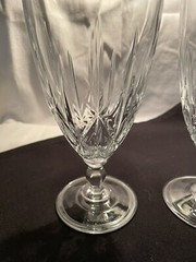Waterford Marquis Crystal Glass Goblet Blown Cut Crystal Sparkle SET OF 2