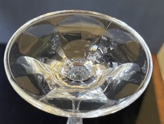 Mikasa Crystal Coventry VT200 Wine Glass 8 5/8″ Tall PERFECT 10 Oz. Set Of 3 ,