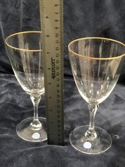 7 LENOX MANSFIELD WATER GOBLET or GLASS