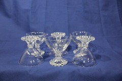 Vintage Anchor Hocking Clear «Boopie» Champagne/ Sherbet Glass – Set of 6