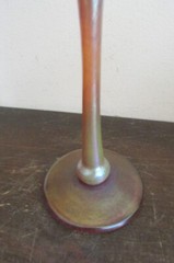 Bri’oni Brioni Fine Hand Made Wine Glass Goblet Red Amber 11 5/8″