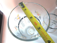 Retro MCM Cocktail Recipe Glasses Barware set of 2 each 16.2 oz