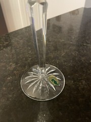 Waterford Champagne Flute~12 Days Of Christmas~ Two Turtle Doves~ 2nd ED~Boxed