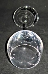 Rosenthal Crystal FUGA Red Wine Goblet or Glass, 6 3/4″ Tall