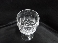 Waterford Crystal Colleen, Short Stem, Thumbprints: White Wine (s), 4 1/2″ Tall