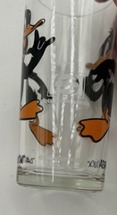 Vintage 1973 Daffy Duck Pepsi Collectors Series Drinking Glass Cup Warner Bros