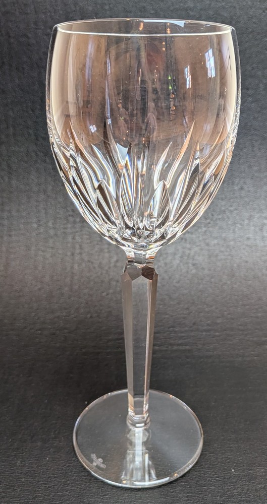 Waterford WYNNEWOOD Crystal Wine Glasses 8 1/2″ Water Goblets Red Wine Glass