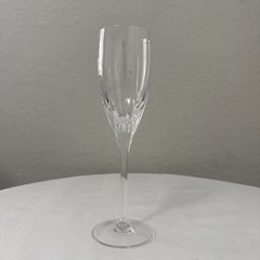 Reed & Barton SoHo Lead Crystal Signed Champagne Flute