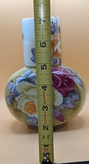 Nippon Hand Painted Floral Tumble Up Set Vintage Beautiful!