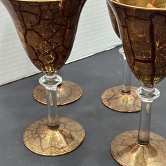 4 Rimmington Vian Goblets Hand Made In England
