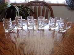 Beer Mini Mug Shot 1.5 Oz Handled – Set of 6