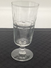 Libbey Rock Sharpe Wayne #3006 Iced Tea Footed Tumbler/Goblets – Set Of 7
