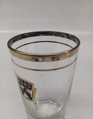 Lot 5 1950’s Vintage Ford Motor Co Logo Highball Whiskey Barware Glasses Antique