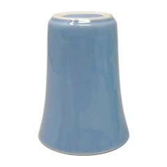 VTG RARE Luray Pastel Blue 9oz Water Tumbler Cup Taylor Smith TS&T 4.5″H