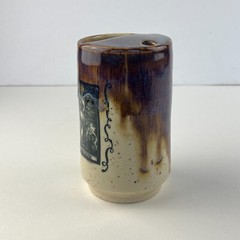 Chloe Treu Studio Pottery Cup Tarot Card Travel Tumbler Handmade Art TheMagician