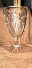 Lot of 4 Princess House Fantasia Water Goblets Fine Crystal Replacement