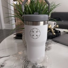 Stanley 20 oz Stainless Steel Ice Flow 2.0 Flip Straw Tumbler Frost