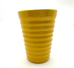 Vintage Bauer Pottery Yellow 12 oz Tumbler Ring Ware – EXCELLENT CONDITION