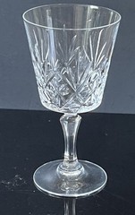 Chantilly Taille Beaugency Cristal D’Arques-Durand Wine Goblet Multiples Set 2