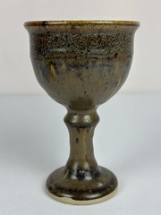 Ceramic Pottery Wine Goblet / Grail / Chalice