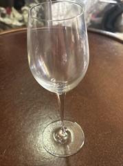 Bormioli Rocco Crystal Wine Glass 8 7/8 in Tall 2 3/8” Diameter Mouth