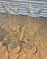 2 Schnapps Liqueur Glasses 5.75″ tall – Peter Bodum Designs – Denmark MCM